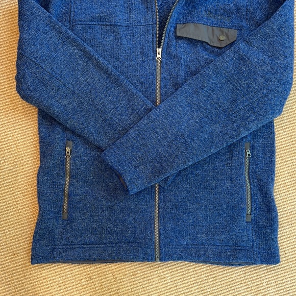 Marmot Men’s Wool Blend Knit Zip-Up Jacket  L - Picture 4 of 9